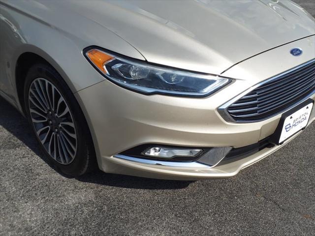 used 2017 Ford Fusion car, priced at $14,771