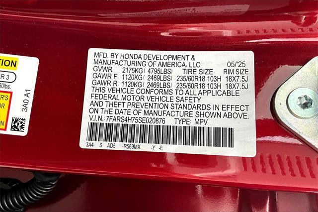 new 2025 Honda CR-V car, priced at $38,350