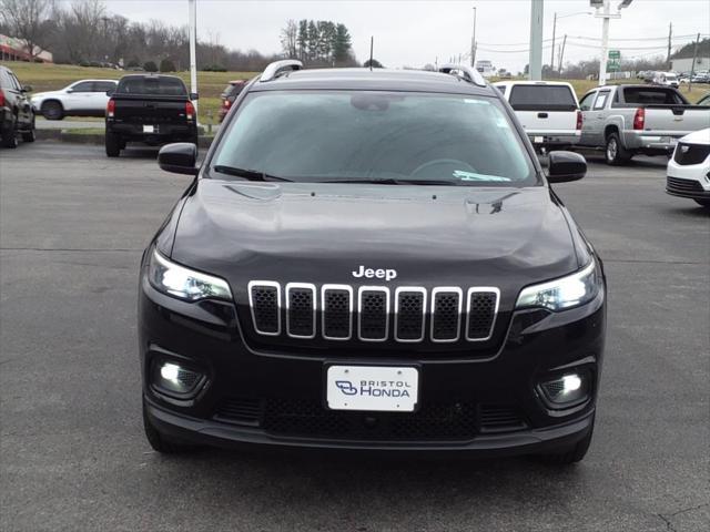 used 2021 Jeep Cherokee car, priced at $20,567