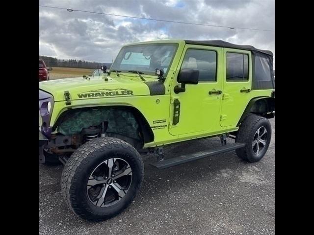 used 2016 Jeep Wrangler Unlimited car, priced at $19,904