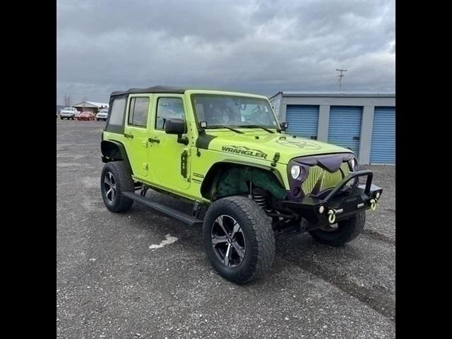 used 2016 Jeep Wrangler Unlimited car, priced at $19,904