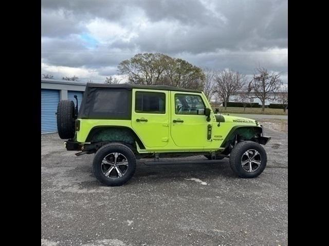 used 2016 Jeep Wrangler Unlimited car, priced at $19,904