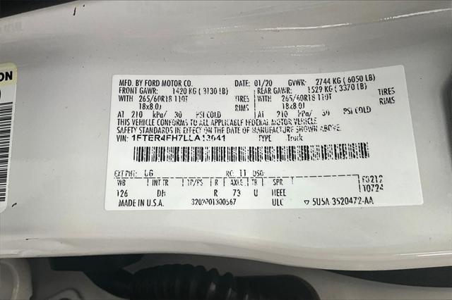 used 2020 Ford Ranger car, priced at $27,911
