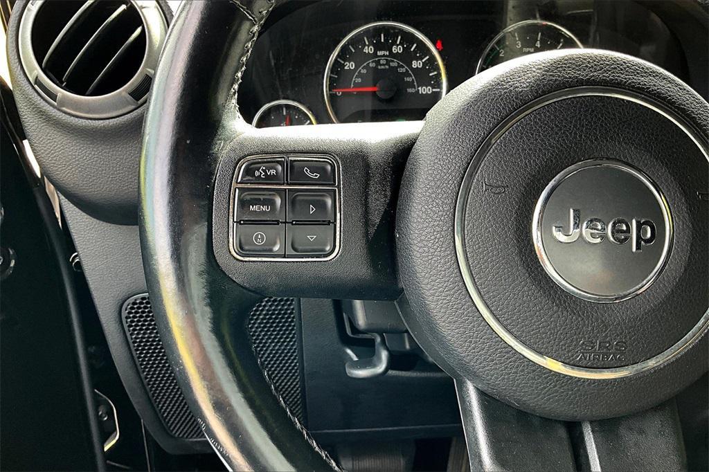 used 2013 Jeep Wrangler Unlimited car, priced at $15,980