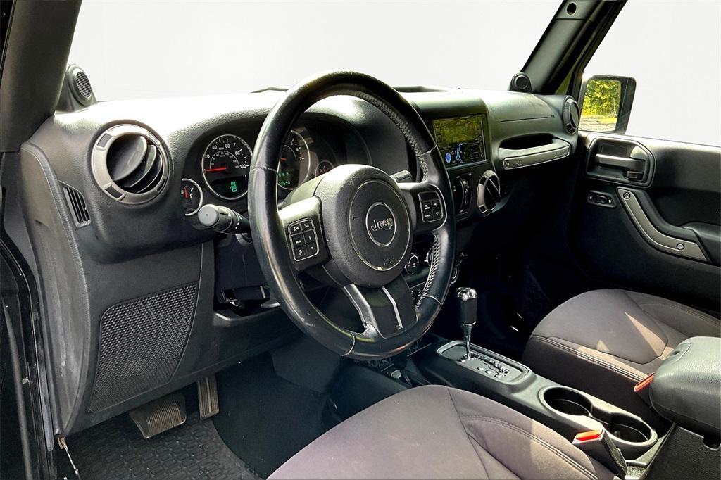 used 2013 Jeep Wrangler Unlimited car, priced at $15,980