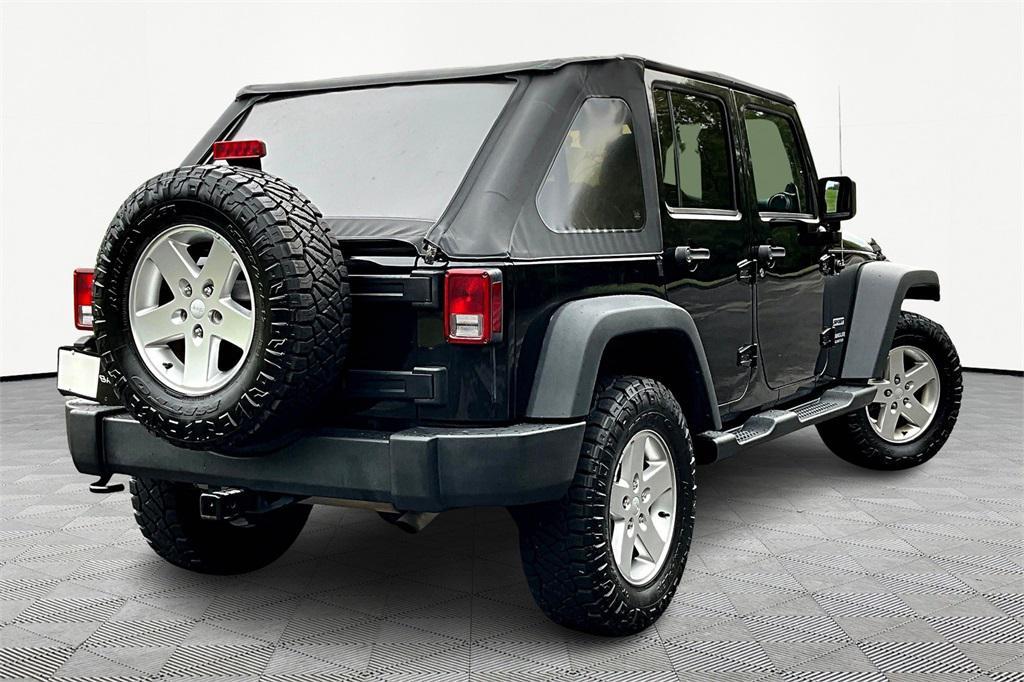 used 2013 Jeep Wrangler Unlimited car, priced at $15,980