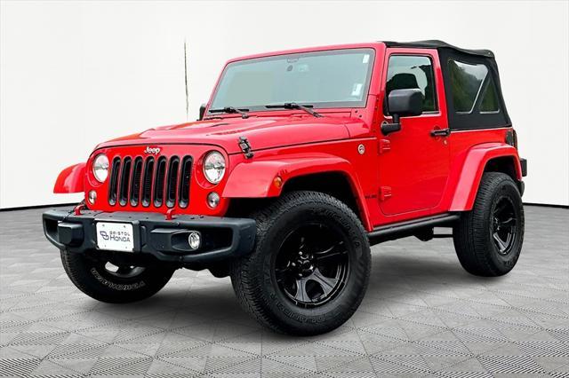 used 2016 Jeep Wrangler car, priced at $20,823