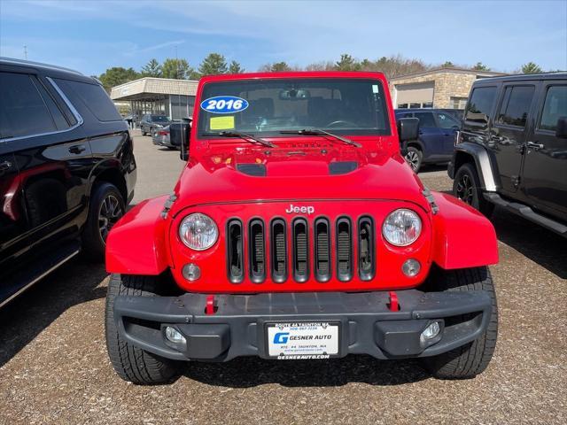 used 2016 Jeep Wrangler car, priced at $22,850