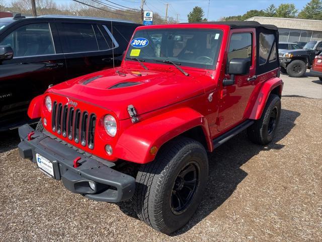used 2016 Jeep Wrangler car, priced at $22,850