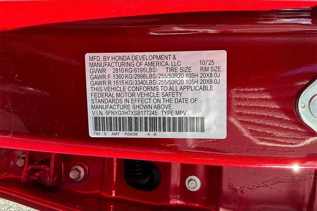 new 2025 Honda Pilot car, priced at $52,280