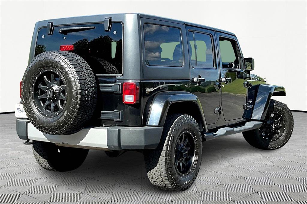 used 2012 Jeep Wrangler Unlimited car, priced at $18,859