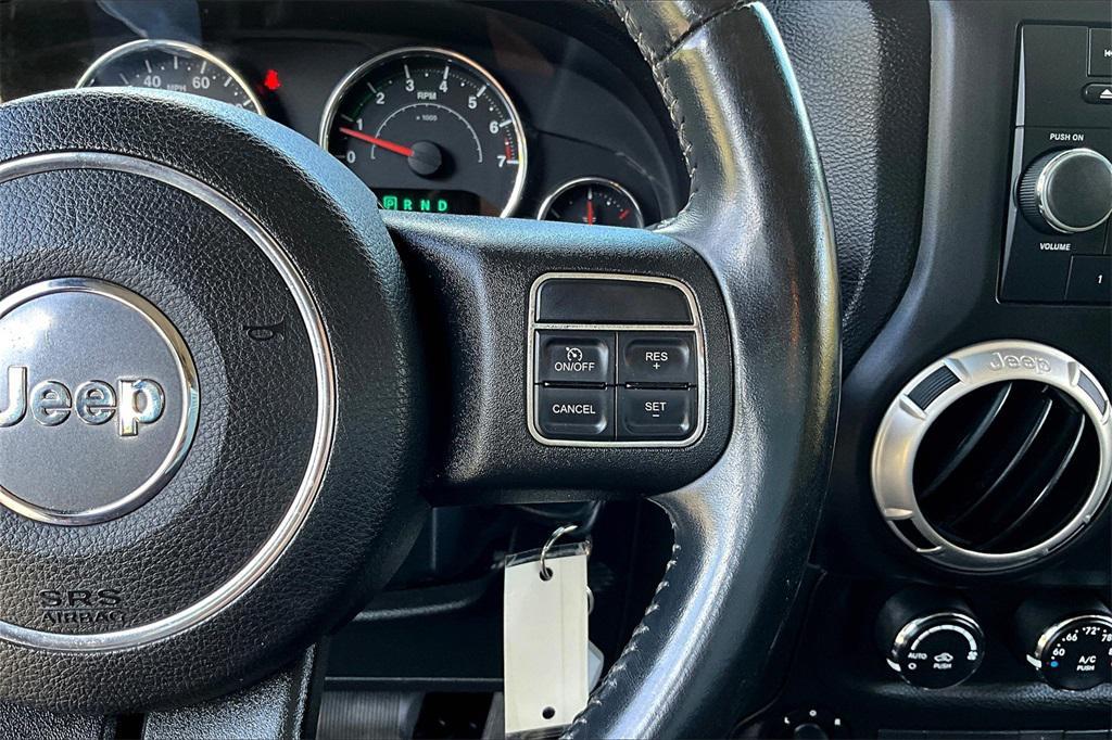 used 2012 Jeep Wrangler Unlimited car, priced at $18,859