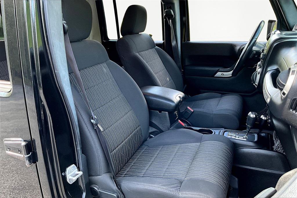 used 2012 Jeep Wrangler Unlimited car, priced at $18,859