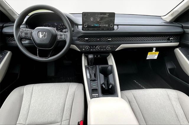 new 2025 Honda Accord car, priced at $32,165