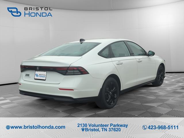 new 2025 Honda Accord car, priced at $32,165