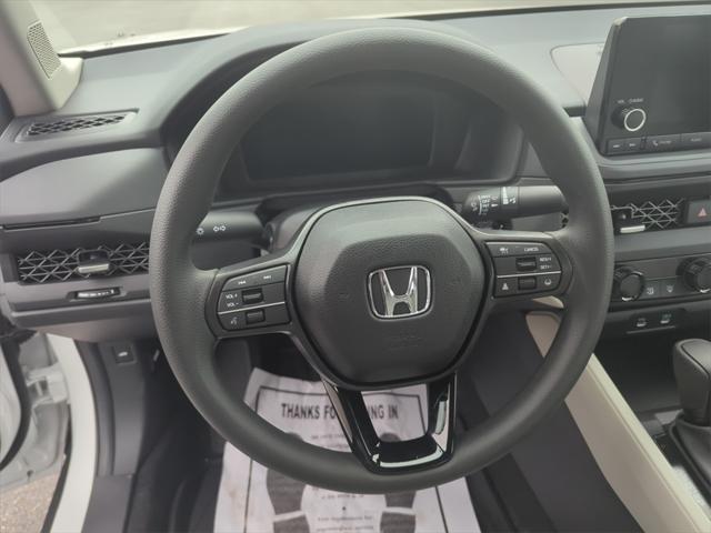 new 2025 Honda Accord car, priced at $32,165