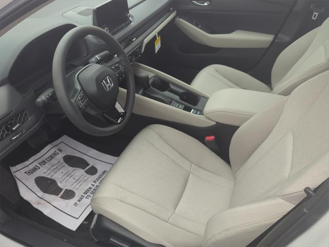new 2025 Honda Accord car, priced at $32,165