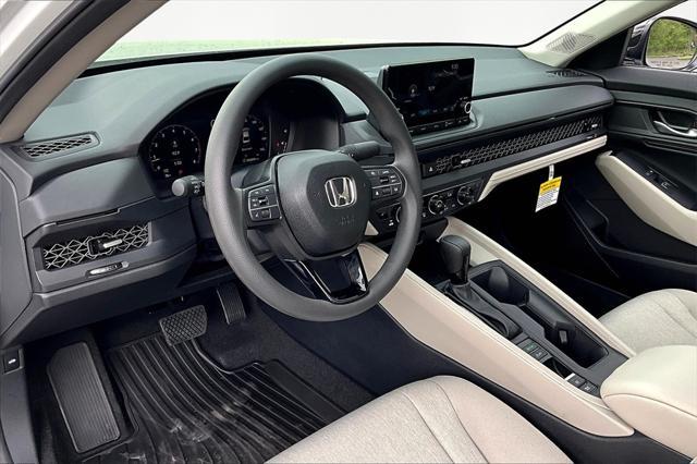 new 2025 Honda Accord car, priced at $32,165