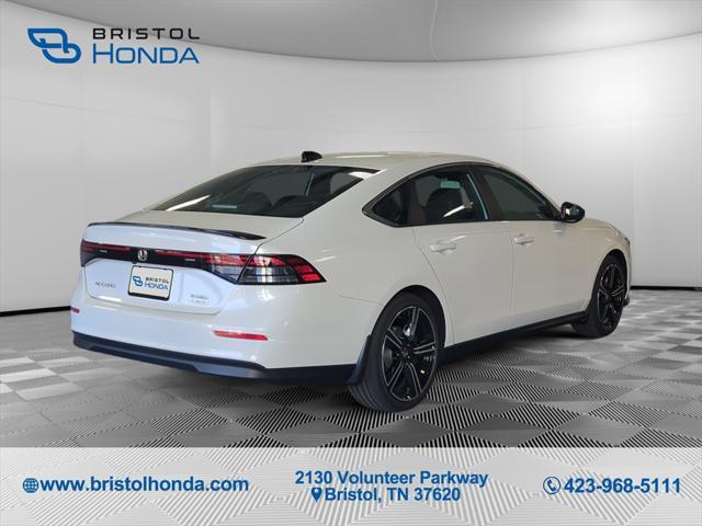 new 2025 Honda Accord Hybrid car, priced at $35,260