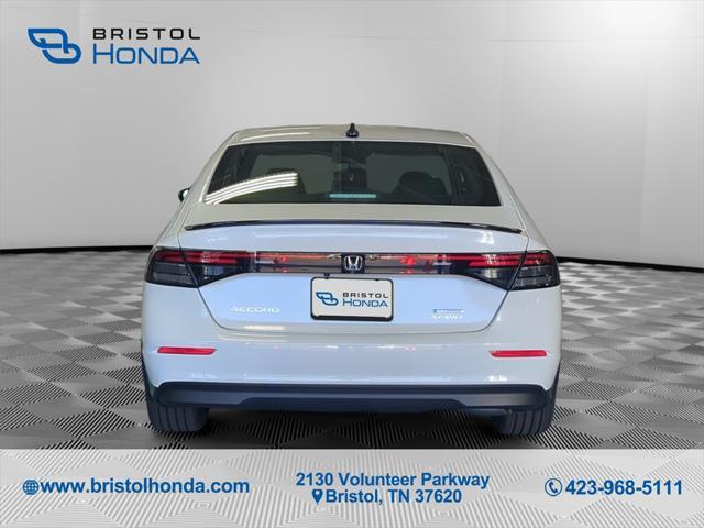 new 2025 Honda Accord Hybrid car, priced at $35,260