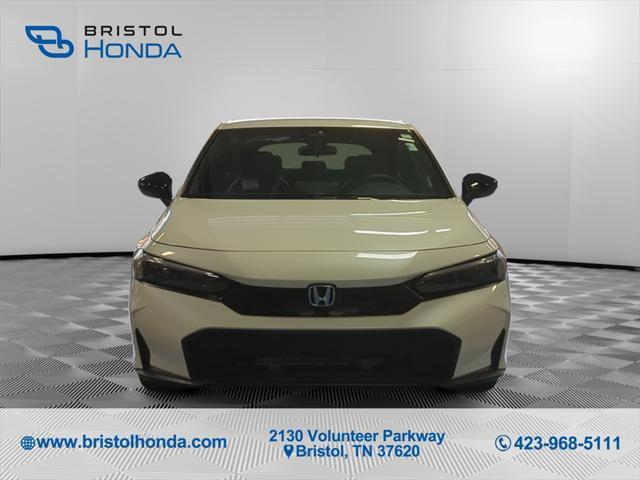 new 2025 Honda Civic car, priced at $29,055