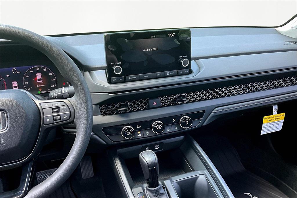 new 2025 Honda Accord car, priced at $29,445