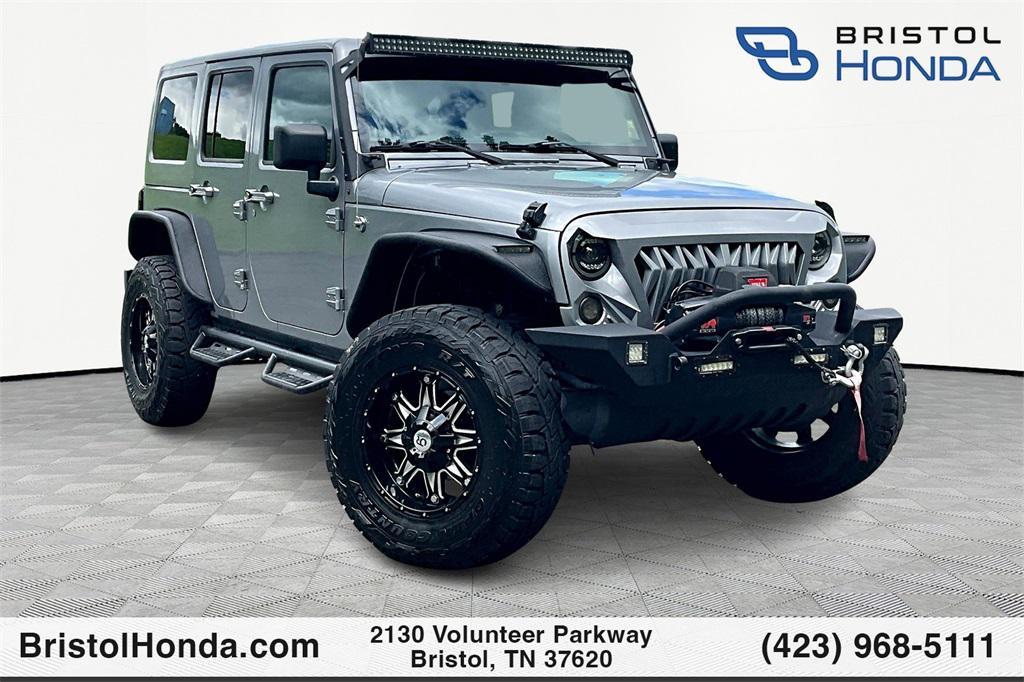 used 2016 Jeep Wrangler Unlimited car, priced at $21,863