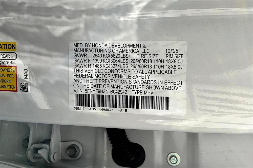 new 2026 Honda Passport car, priced at $47,900