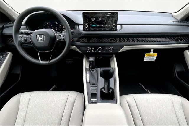 new 2025 Honda Accord car, priced at $29,900