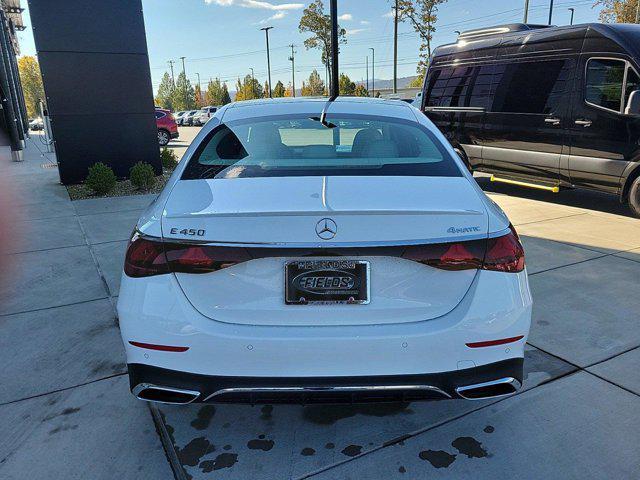 new 2025 Mercedes-Benz E-Class car, priced at $76,110