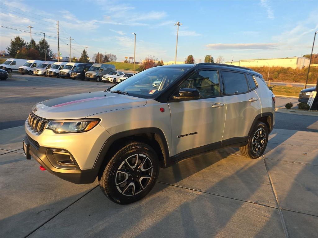 used 2024 Jeep Compass car, priced at $23,010