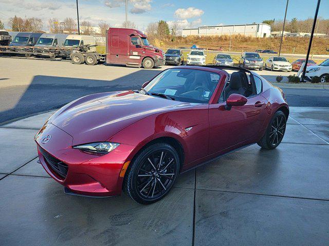 used 2024 Mazda MX-5 Miata RF car, priced at $35,988