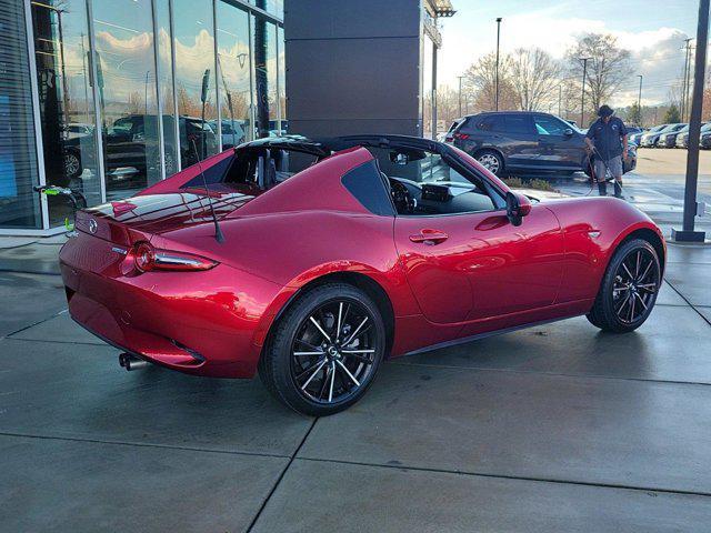 used 2024 Mazda MX-5 Miata RF car, priced at $35,988