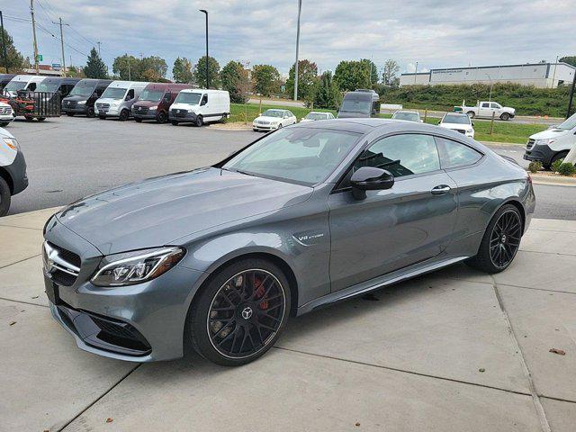 used 2017 Mercedes-Benz AMG C 63 car, priced at $48,988