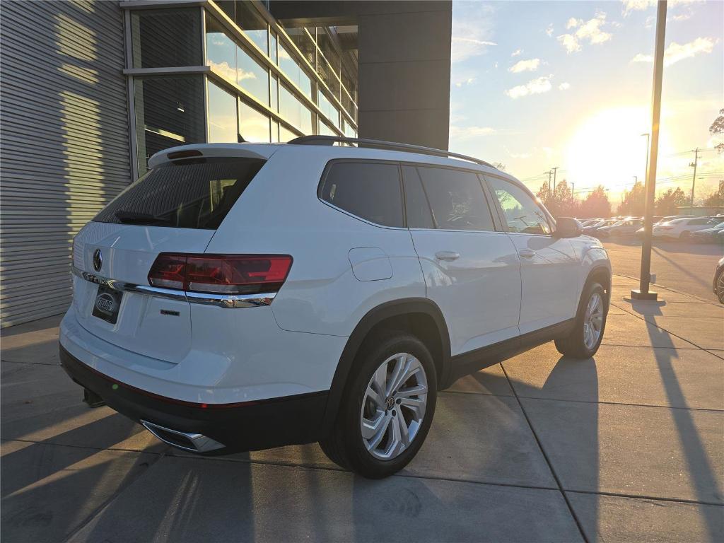 used 2021 Volkswagen Atlas car, priced at $26,647