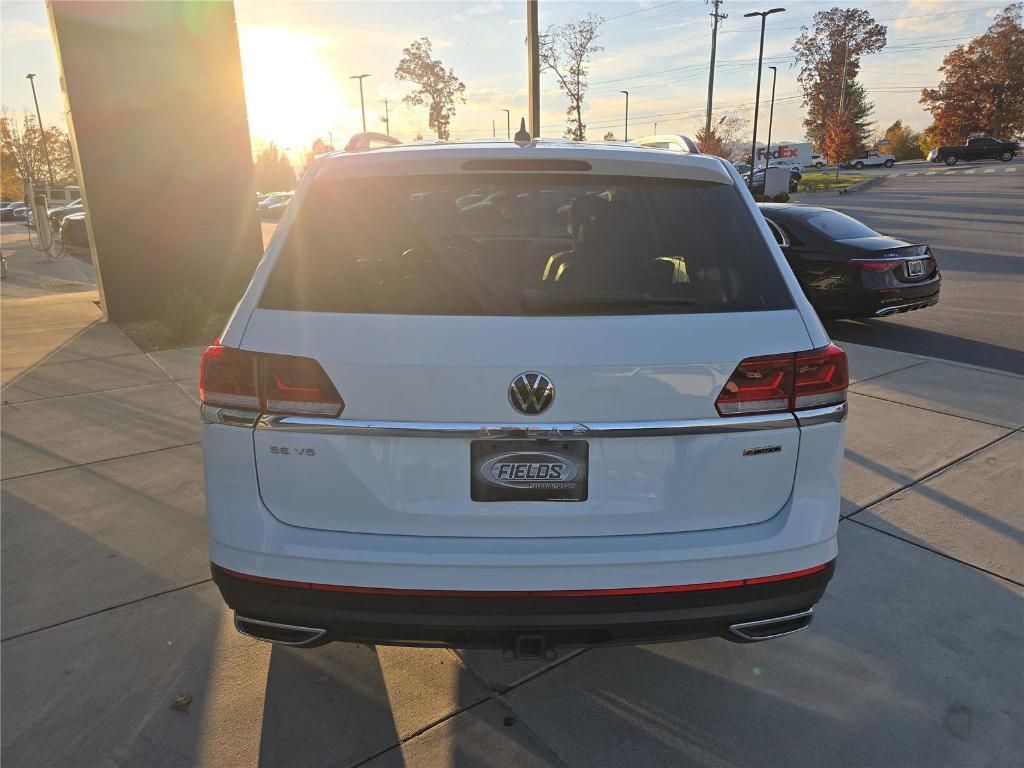 used 2021 Volkswagen Atlas car, priced at $26,647