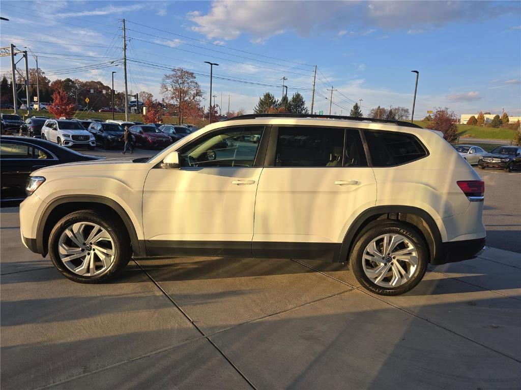 used 2021 Volkswagen Atlas car, priced at $26,647