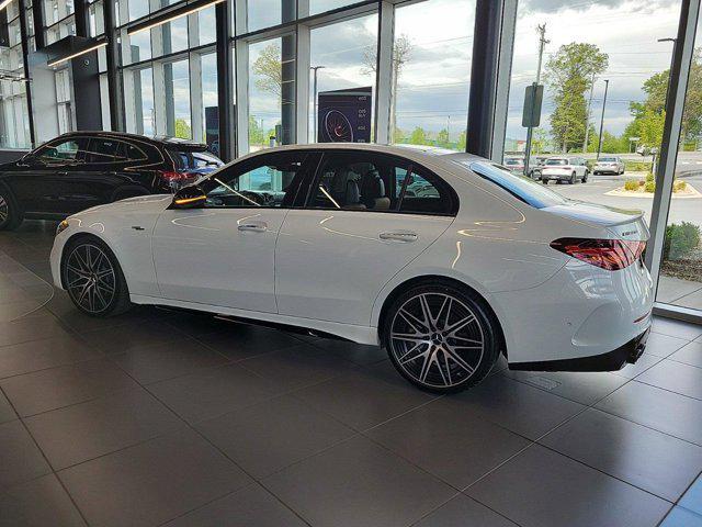 new 2024 Mercedes-Benz AMG C 43 car, priced at $77,510