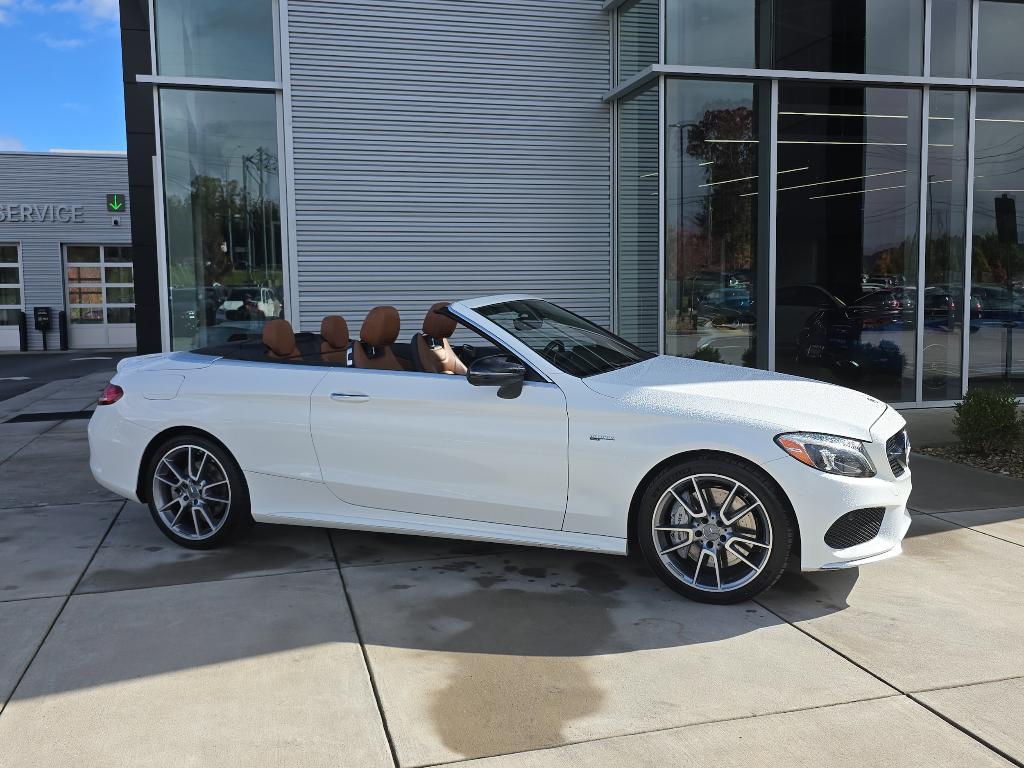 used 2018 Mercedes-Benz AMG C 43 car, priced at $35,988