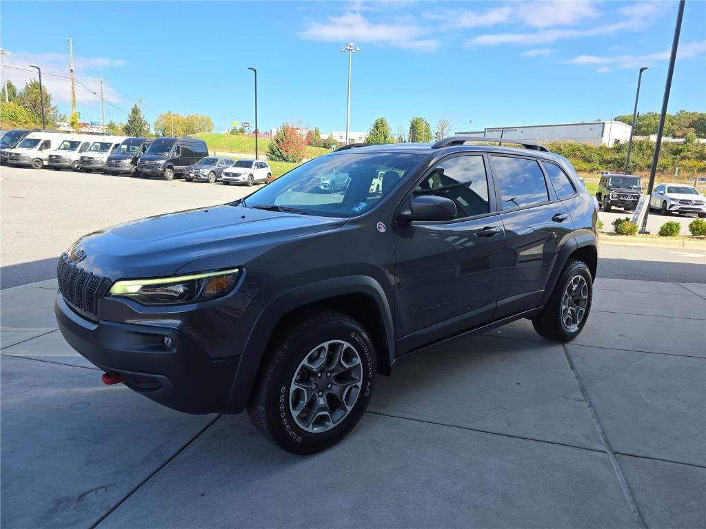 used 2021 Jeep Cherokee car, priced at $18,988