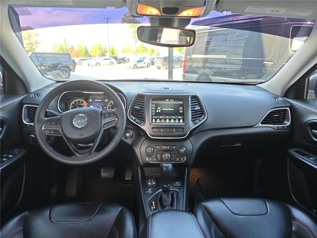 used 2021 Jeep Cherokee car, priced at $18,988