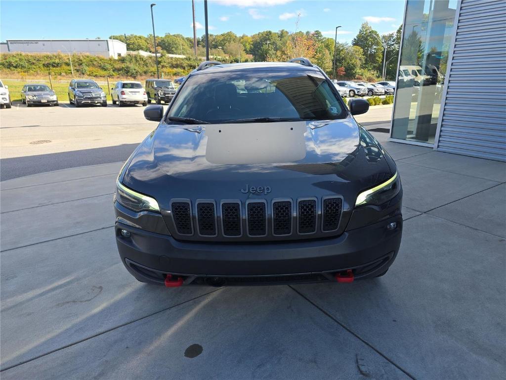 used 2021 Jeep Cherokee car, priced at $18,988