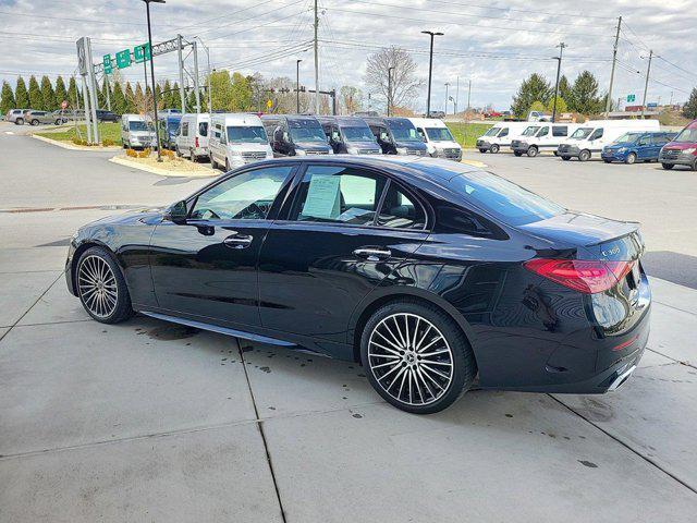 used 2024 Mercedes-Benz C-Class car, priced at $49,988