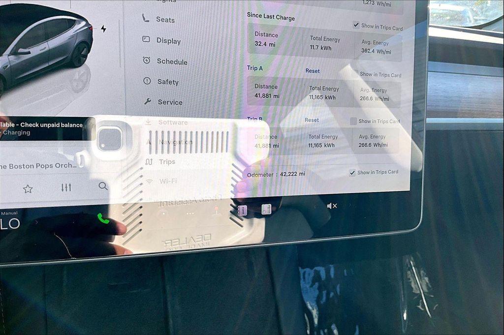 used 2023 Tesla Model 3 car, priced at $24,874