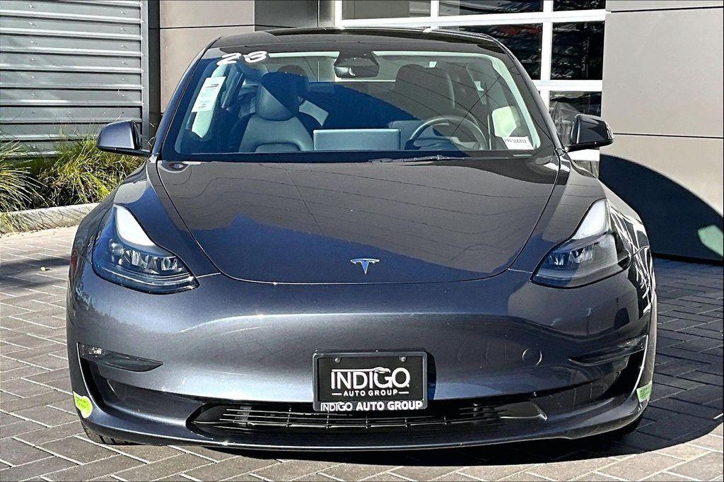 used 2023 Tesla Model 3 car, priced at $24,874