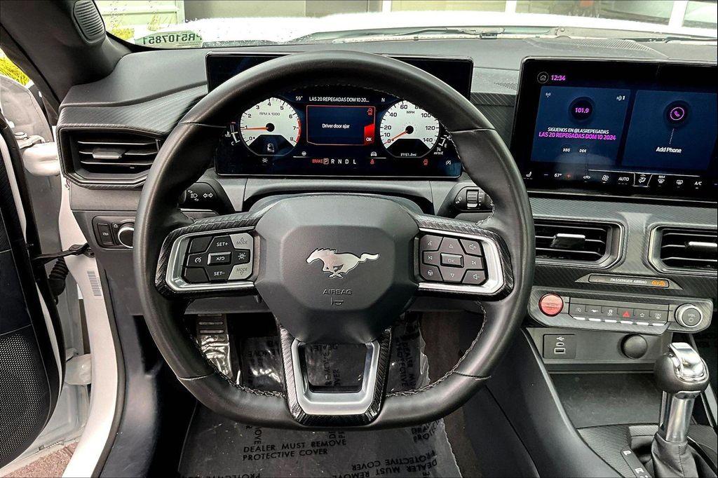 used 2024 Ford Mustang car, priced at $26,852