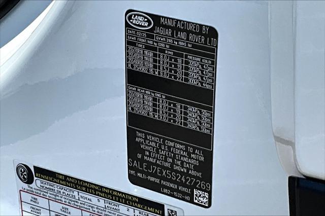 new 2025 Land Rover Defender car, priced at $69,628