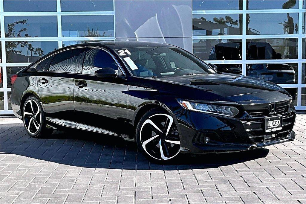 used 2021 Honda Accord car, priced at $21,433