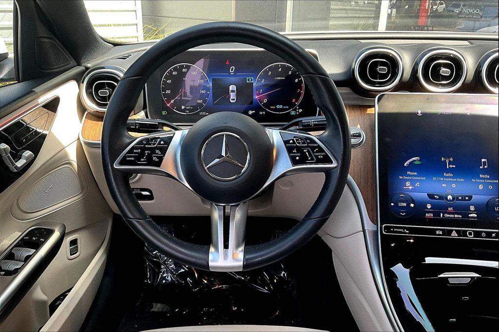 used 2022 Mercedes-Benz C-Class car, priced at $31,892
