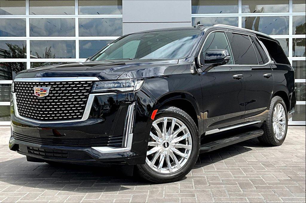 used 2023 Cadillac Escalade car, priced at $67,442